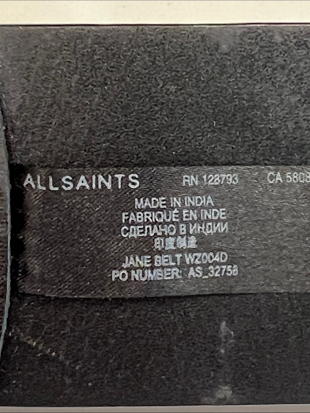 All Saints Jane Belt - Picture 4 of 6